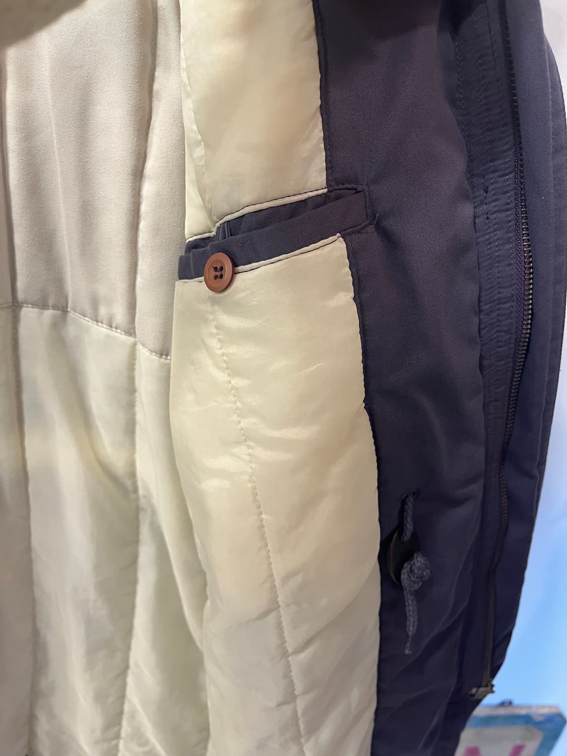 [L] COOL JOE 클래식 빈티지 사파리 자켓 (다크 퍼플) 상품이미지5