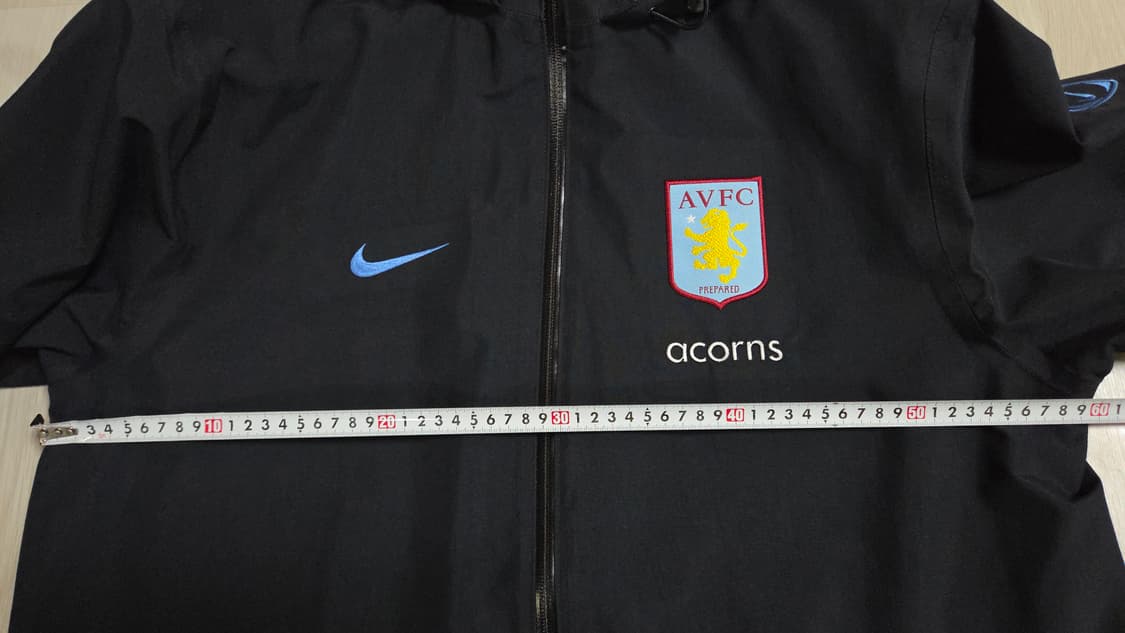 (착샷) 나이키 아스톤빌라 바람막이 후드 09-10시즌 레트로 상품이미지6