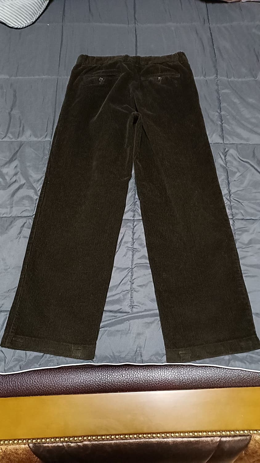 에잇세컨즈 코듀로이 와이드바지 32인치 기장105 상품이미지4