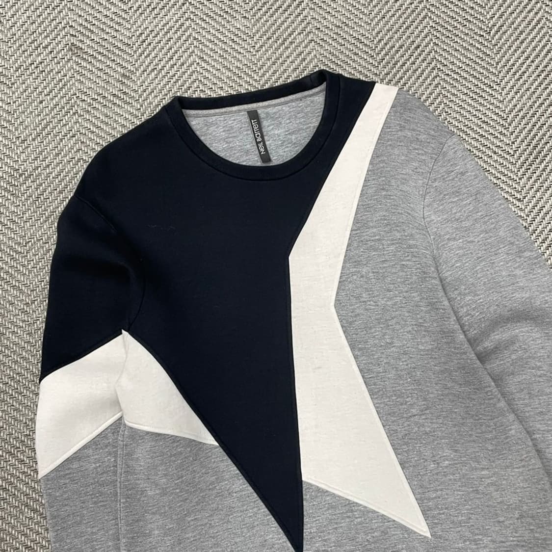 닐바렛 네오프렌 맨투맨 v0032 상품이미지3