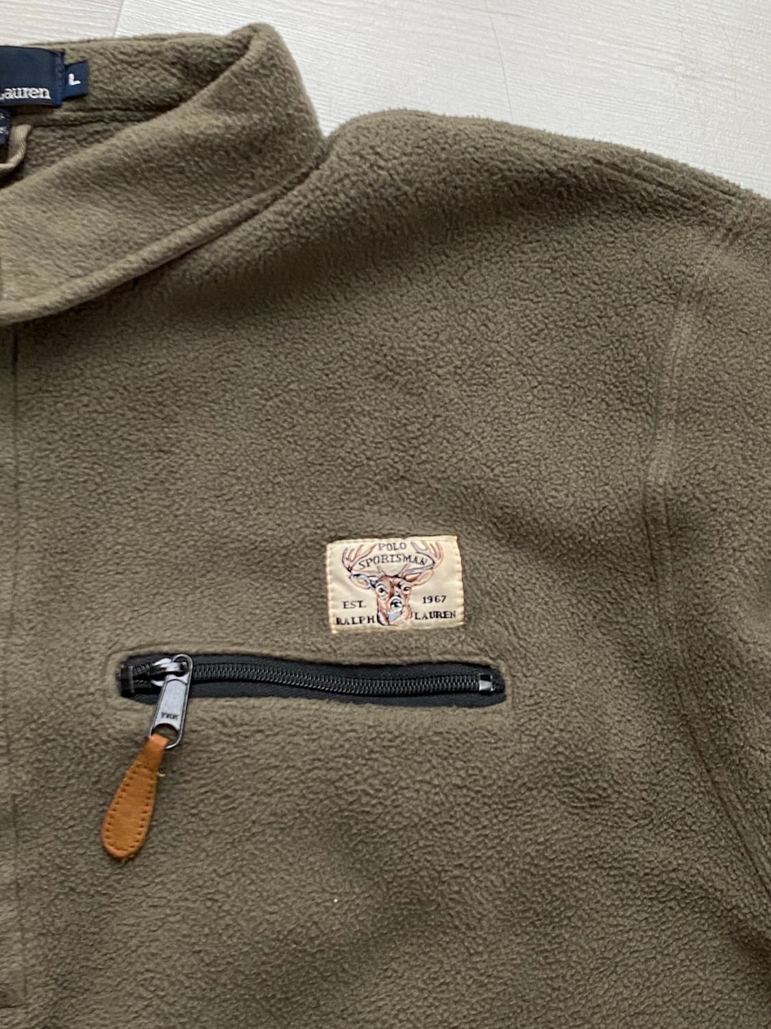 90s 폴로 스포츠맨 플리스 L(105~110) 상품이미지2