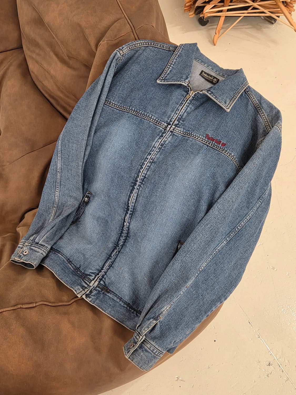 2000s Timberland 팀버랜드 데님 자켓 상품이미지5