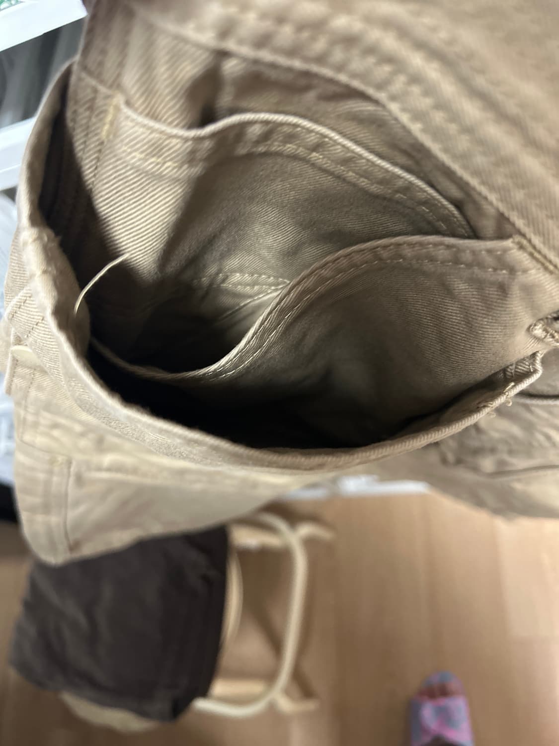 SASSAFRAS 사사프라스 베이지 폴리프 가드닝 쇼츠 S 상품이미지6