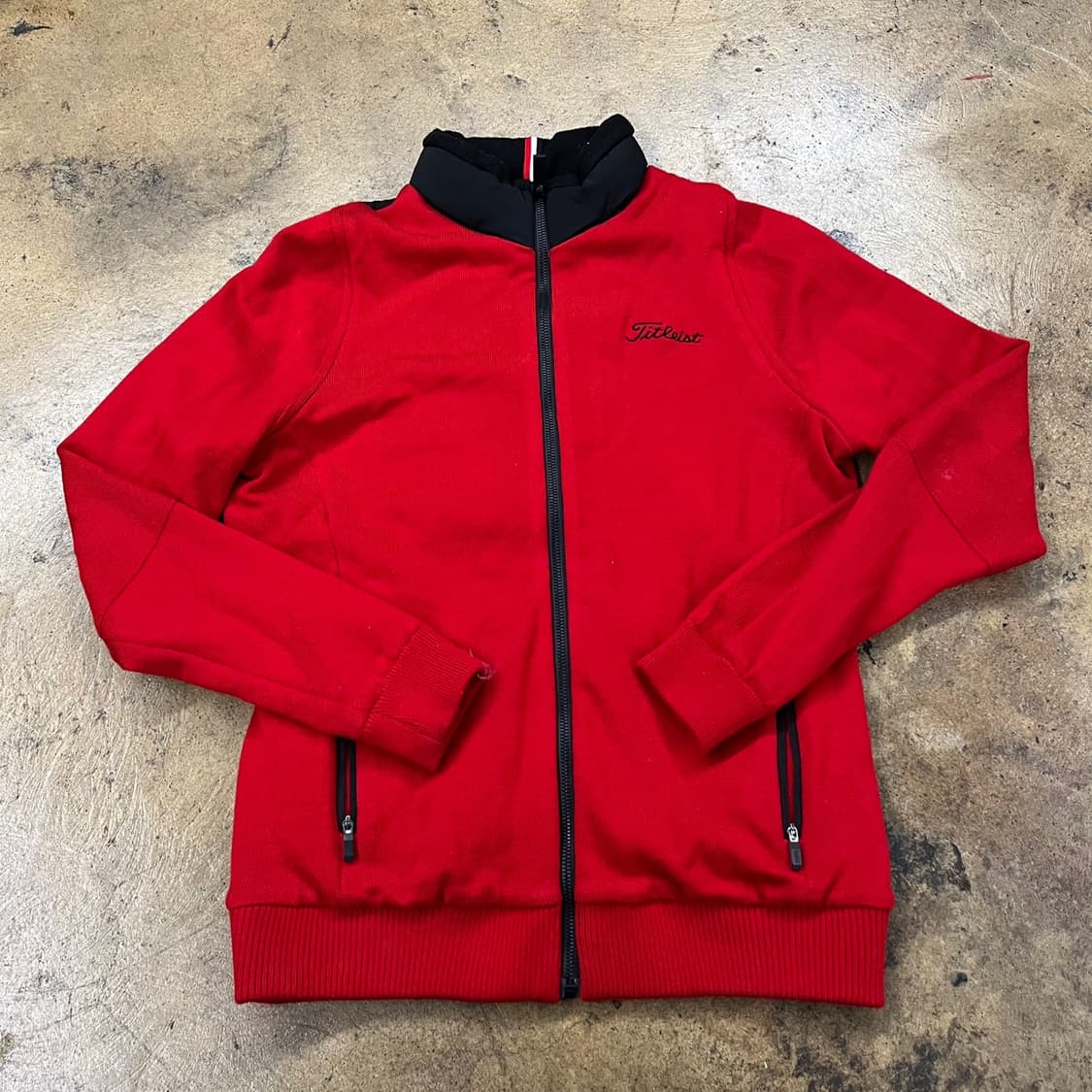[정품/M] 타이틀리스트 레드 골프 자켓 b16 상품이미지2