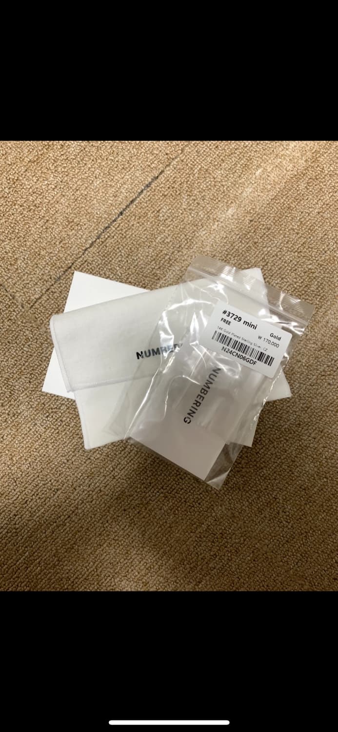 넘버링 #3729 골드 미니 mini 상품이미지4