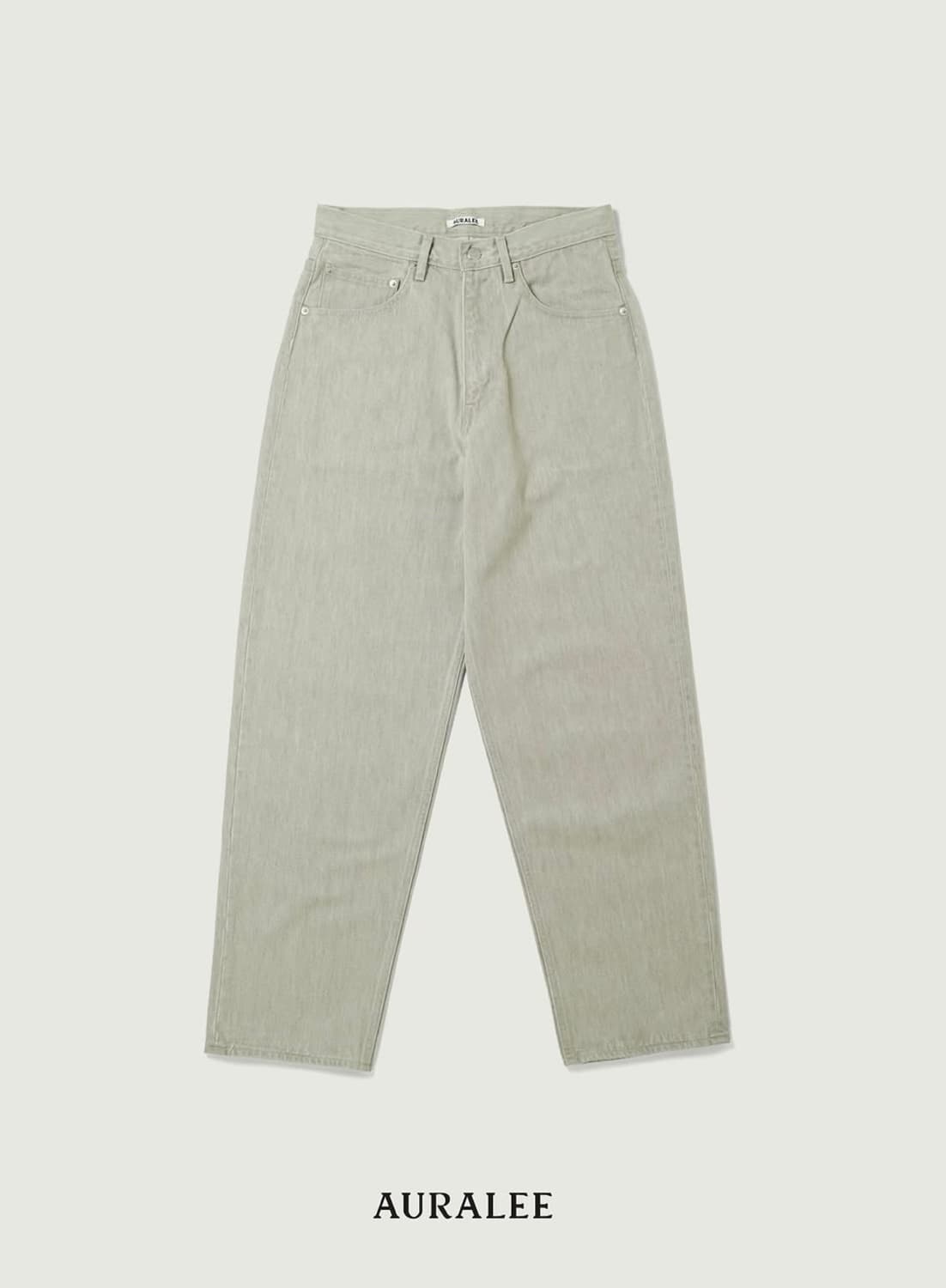 오라리 26ss 하드트위스트데님 와이드  상품이미지1