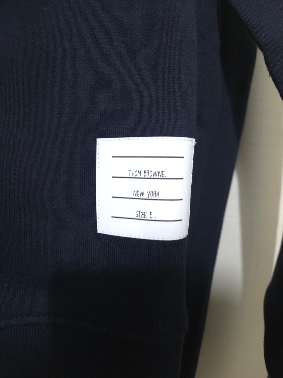 [새상품급, 5Size] 톰브라운 사선완장 금장 후드집업  상품이미지7