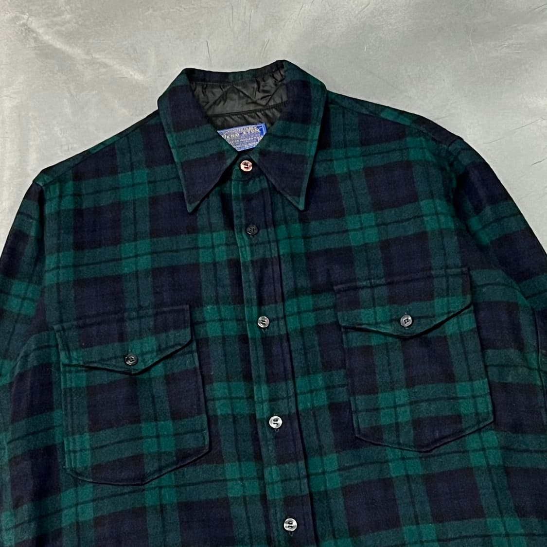  60s 펜들턴 울 플란넬 셔츠 y14863 상품이미지3