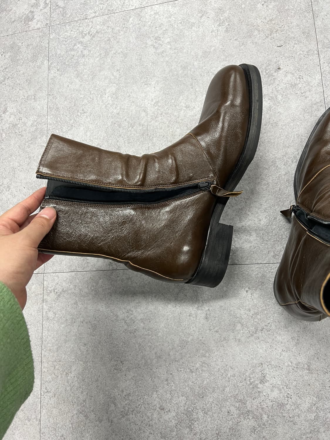 아워레가시 올리브 카미온 부츠 44사이즈 상품이미지2