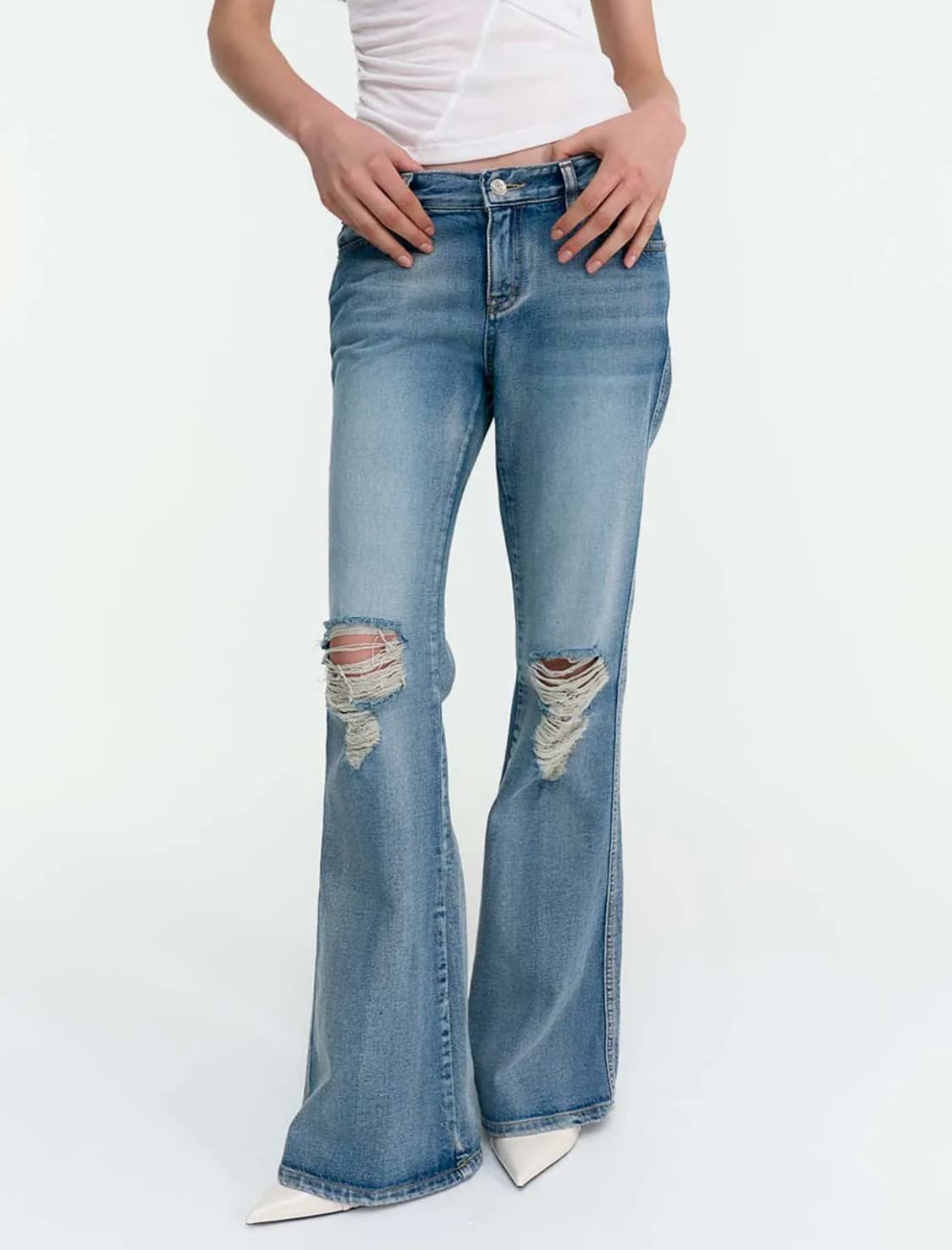 새상품) 2000아카이브스 에브리데이 데님 블루 1사이즈 상품이미지1