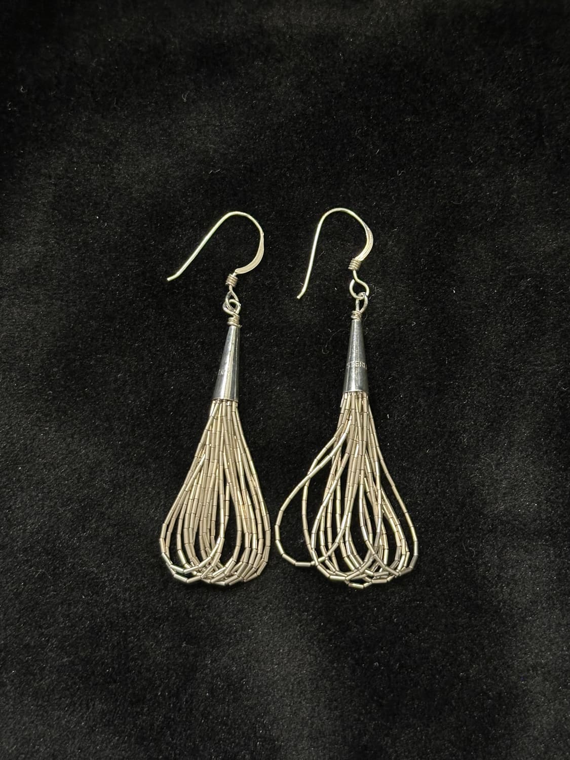 Liquid Multi-Strand Tassel Drop 925Silve 상품이미지3