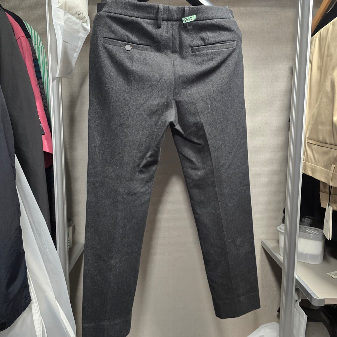 타임옴므 차콜 밴딩 슬랙스 78 상품이미지2