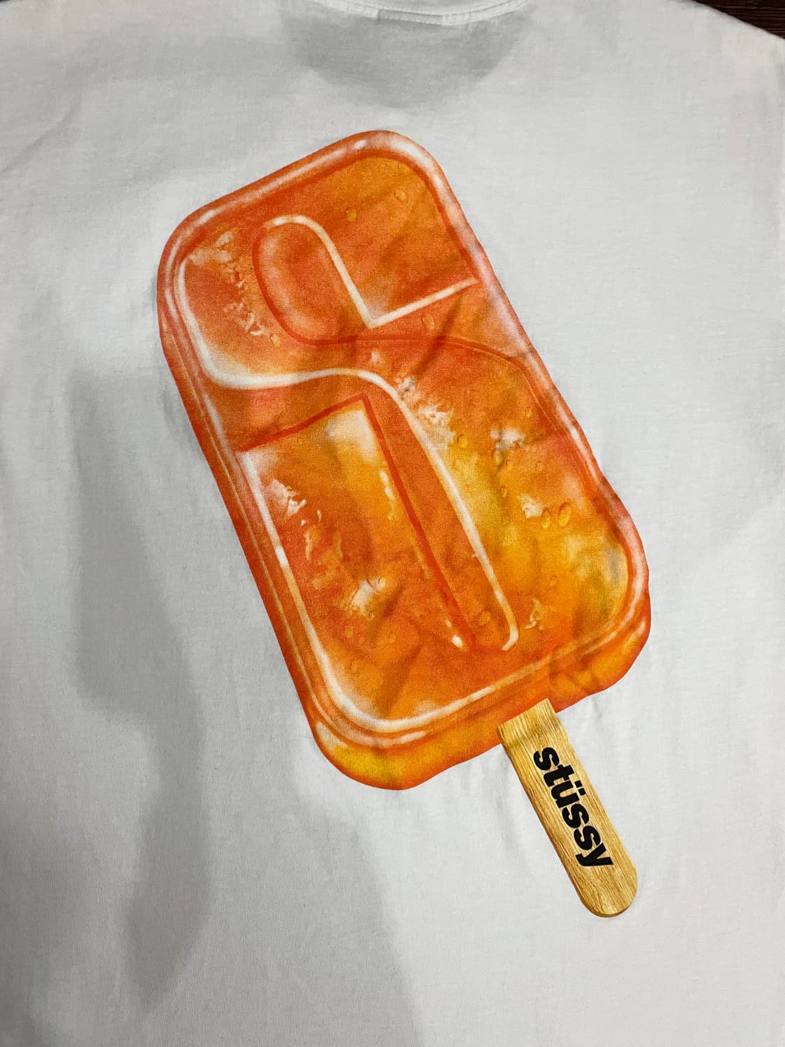 스투시 stussy 팝시클 반팔 티셔츠 화이트 상품이미지8