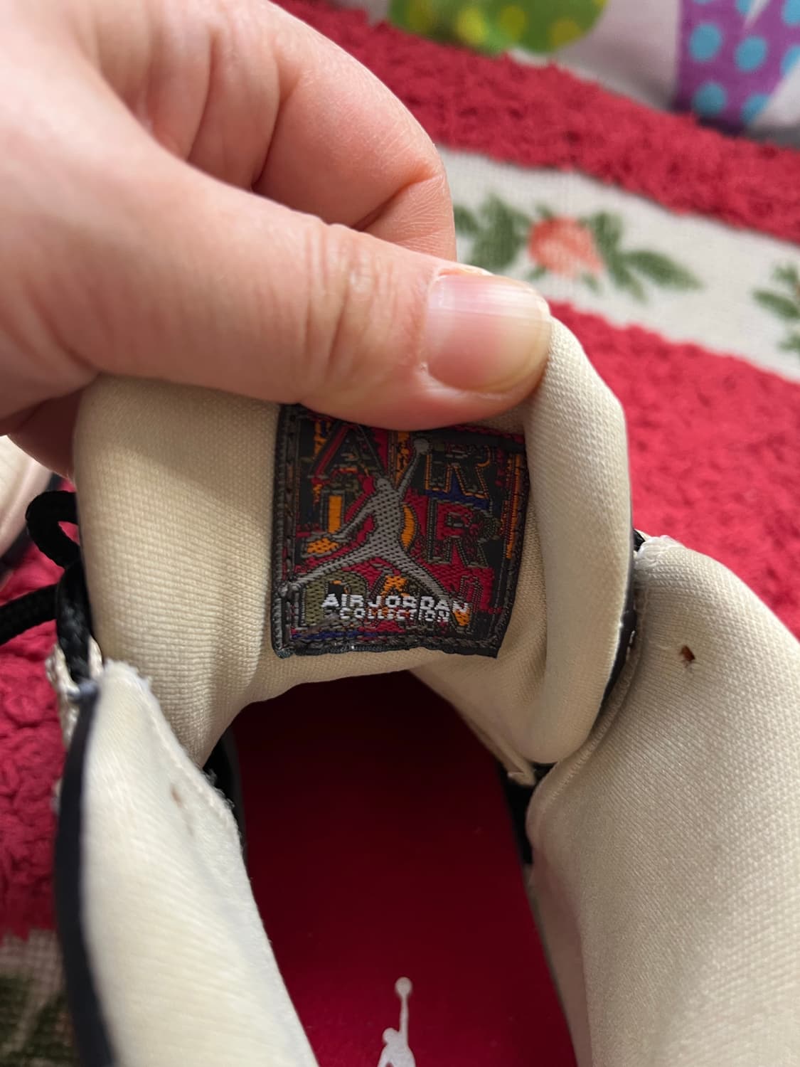 나이키 조던 10 레트로 프리미엄 '헤어리스' 펄 화이트 240 상품이미지6