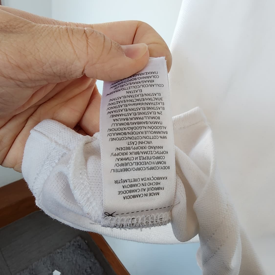 폴로 랄프로렌 아동 화이트 반팔 폴로티 상품이미지4