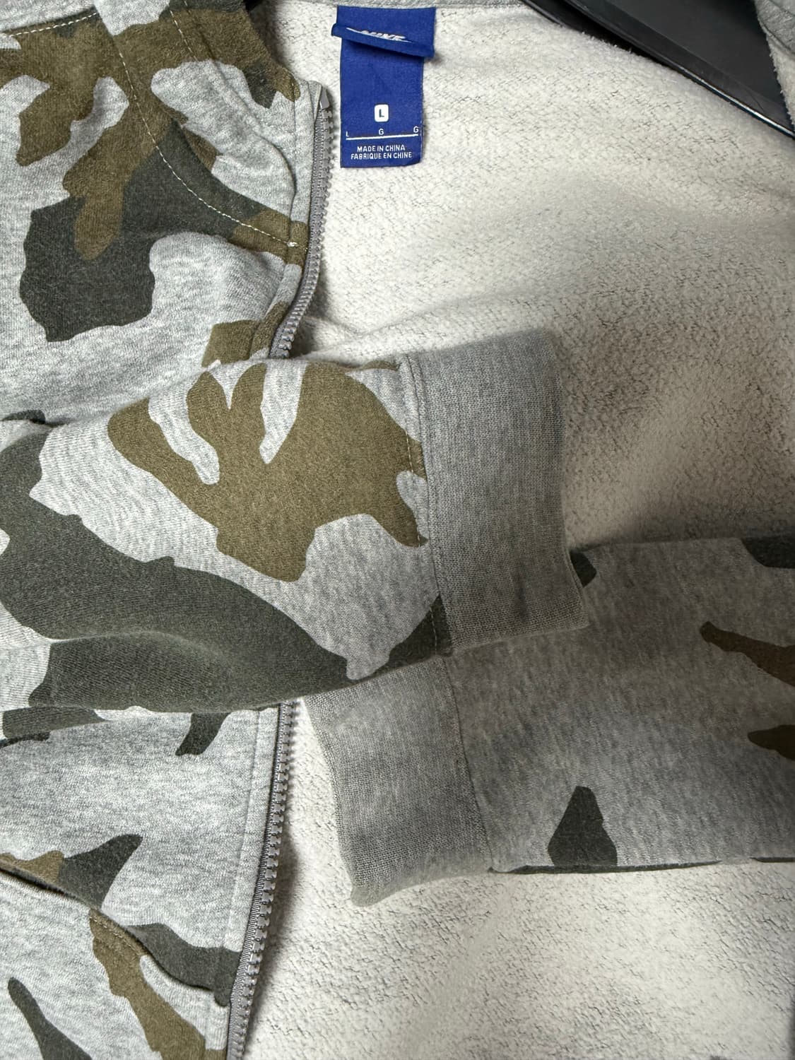 나이키 카모 기모 집업 상품이미지3