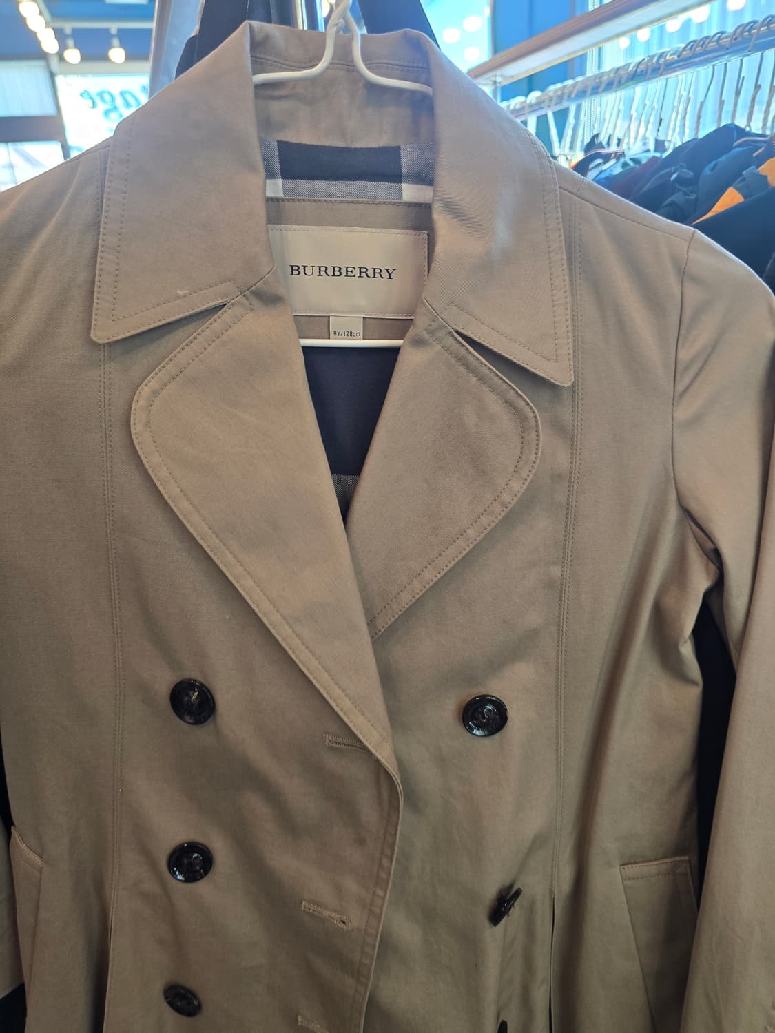 버버리 아동코트 상품이미지1