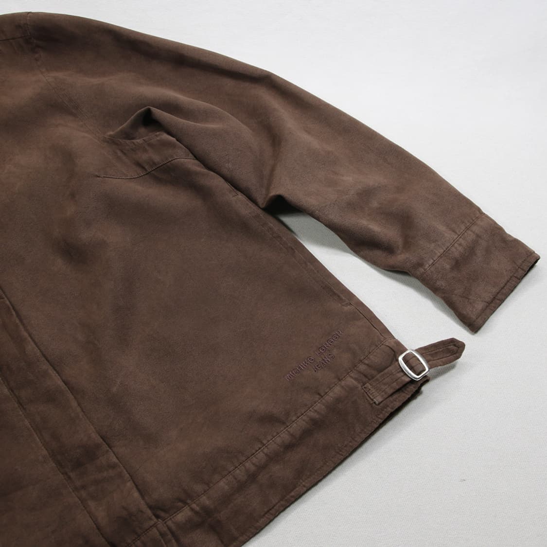 MICHIKO LONDON 스웨이드 자켓 (여성용 M) 상품이미지6