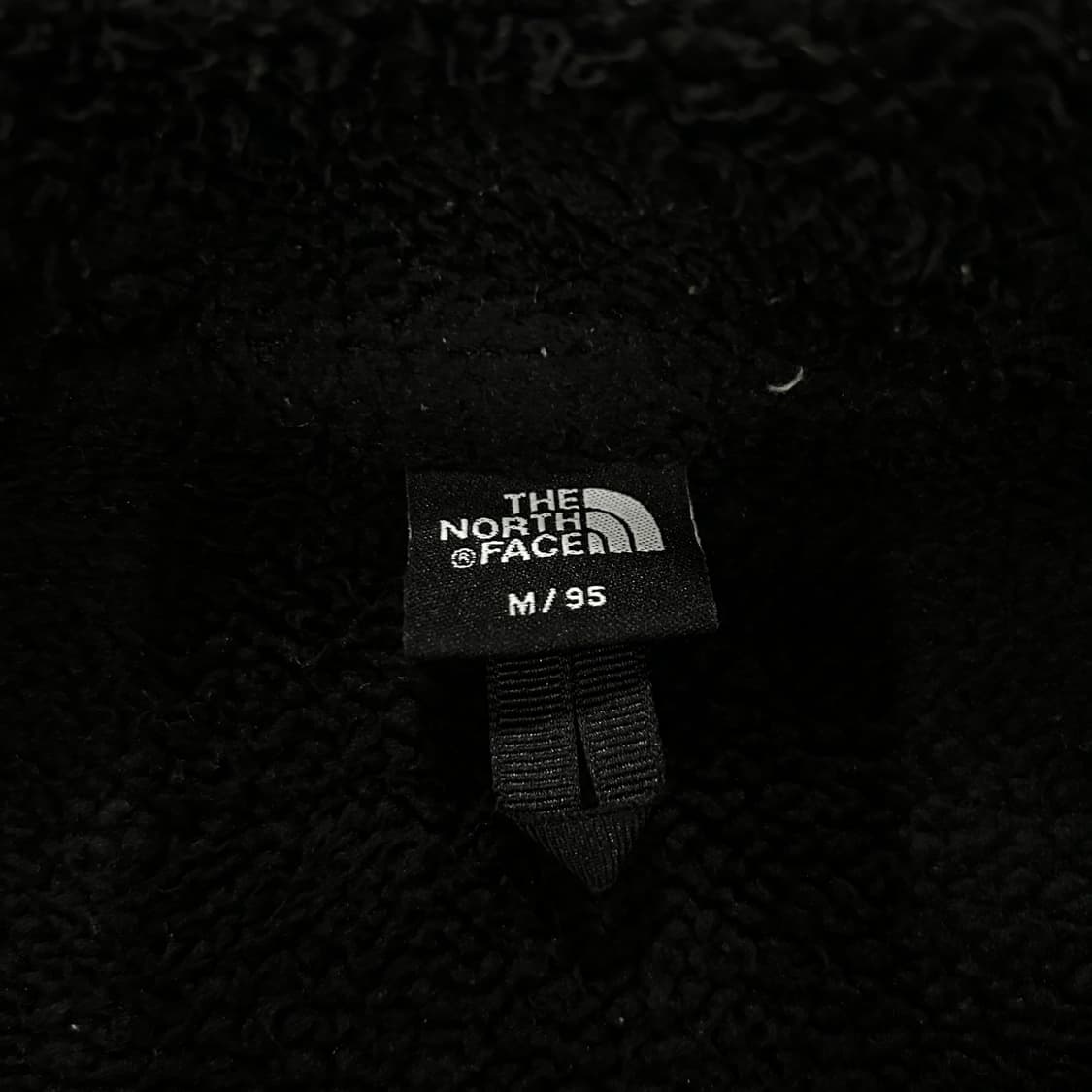 노스페이스 검정색 신형 플리스 집업 m 상품이미지2