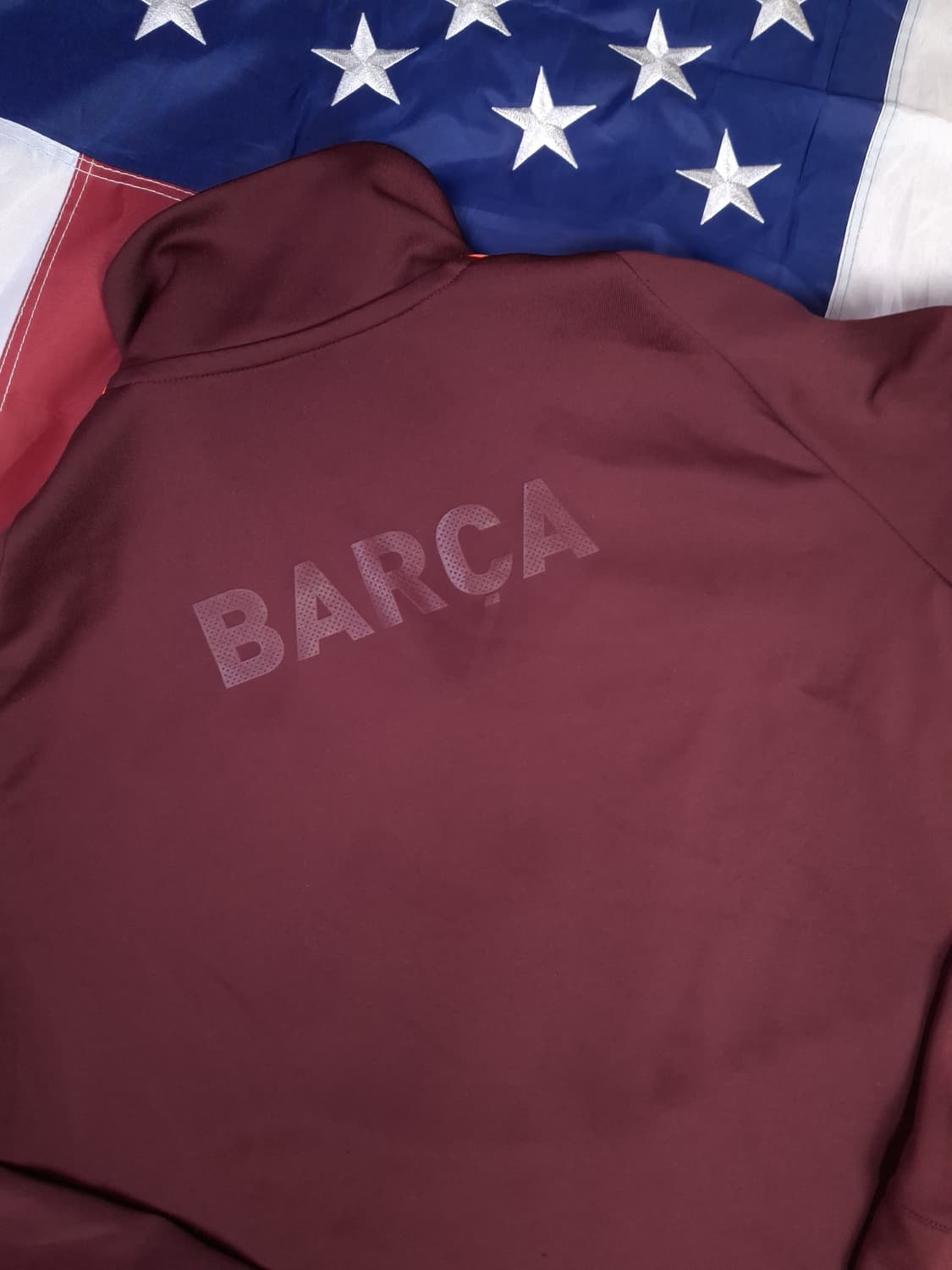 새제품급 오리지날 나이키 FC 버간디 바르셀로나 져지 상품이미지7