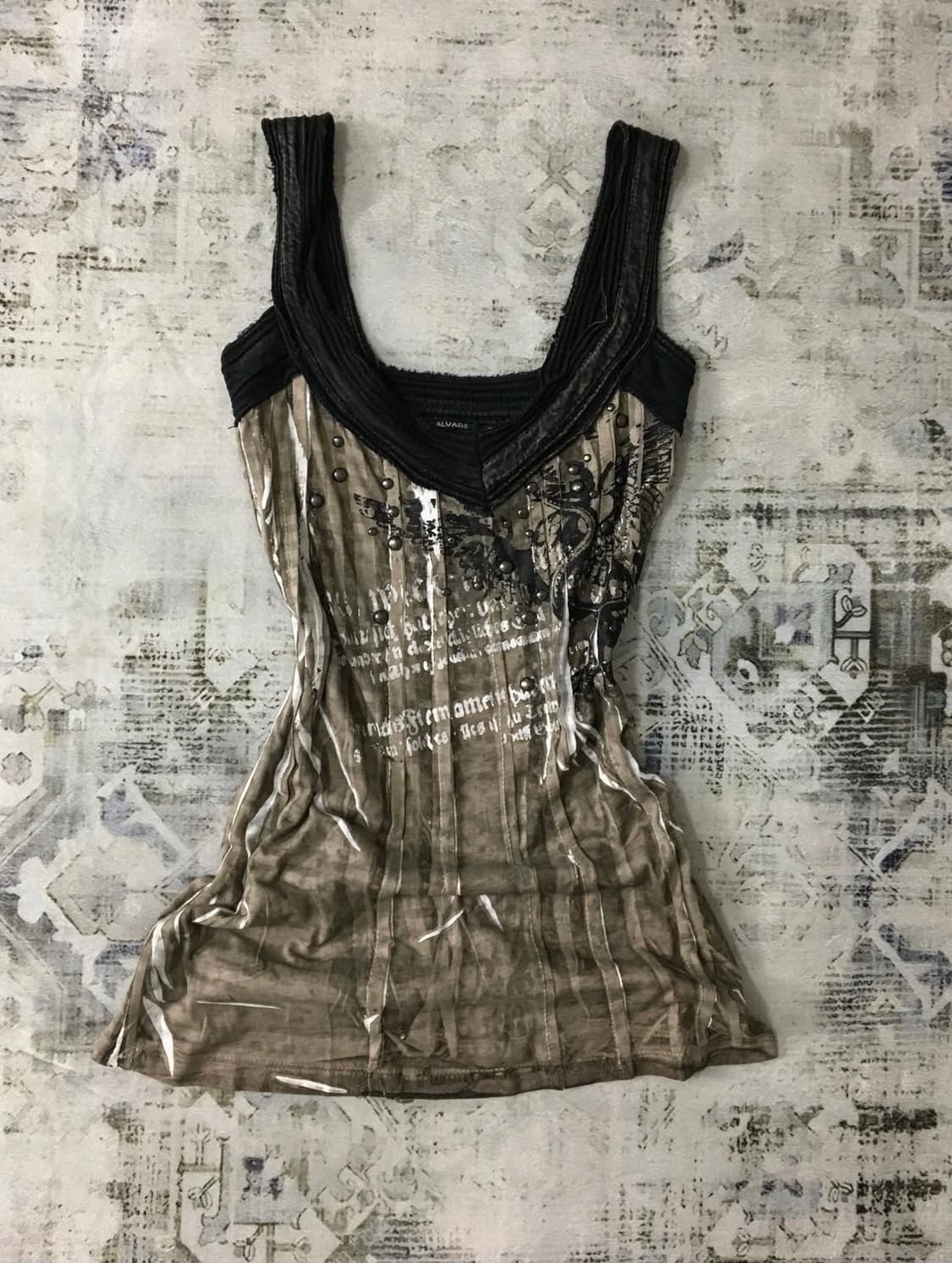 Salvage Studed Detail Sleeveless 상품이미지2