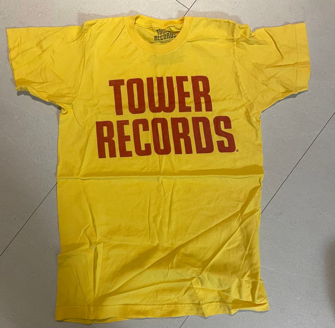 도쿄 타워레코드 티셔츠 상품이미지1