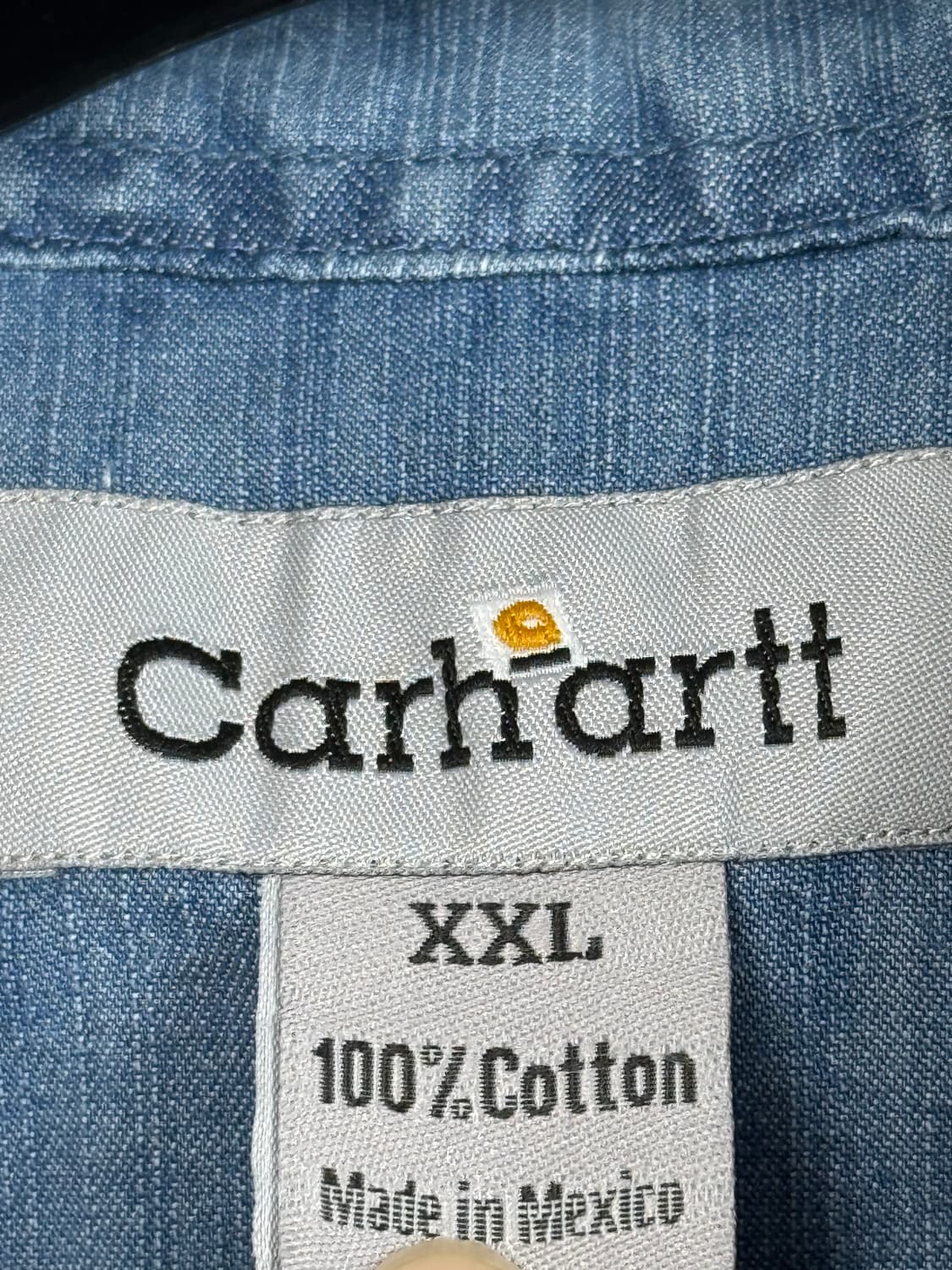 b874) 칼하트 워크 청셔츠 상품이미지3