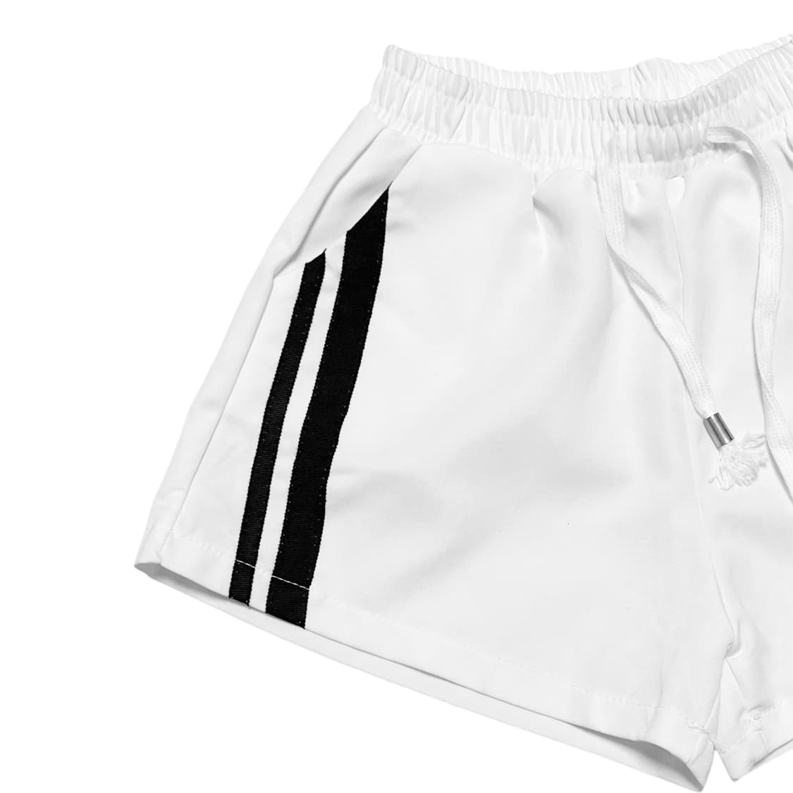 Color Line Banding Shorts_White 상품이미지4