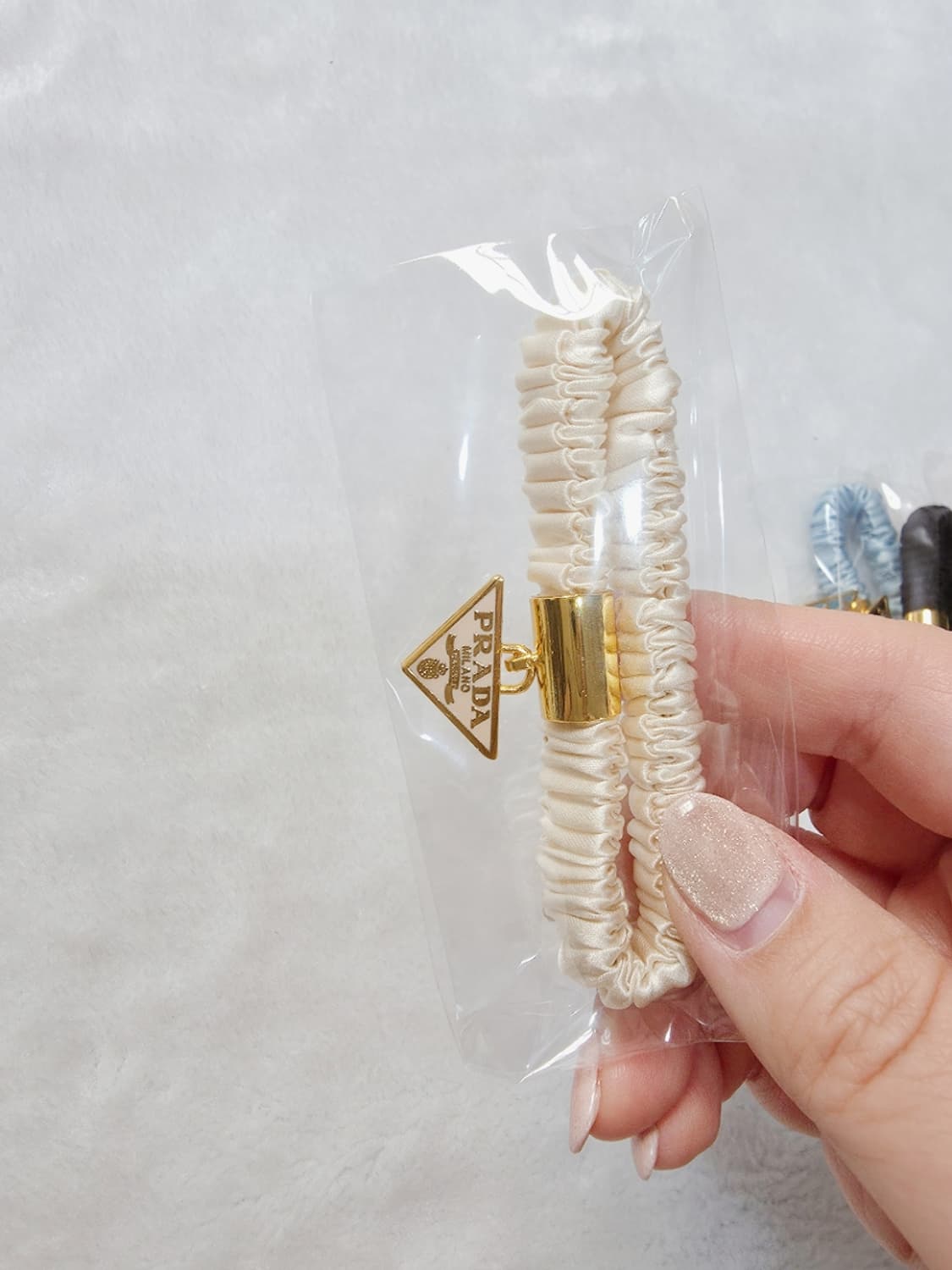 빈티지 프라다 헤어슈슈 고급 상품이미지5