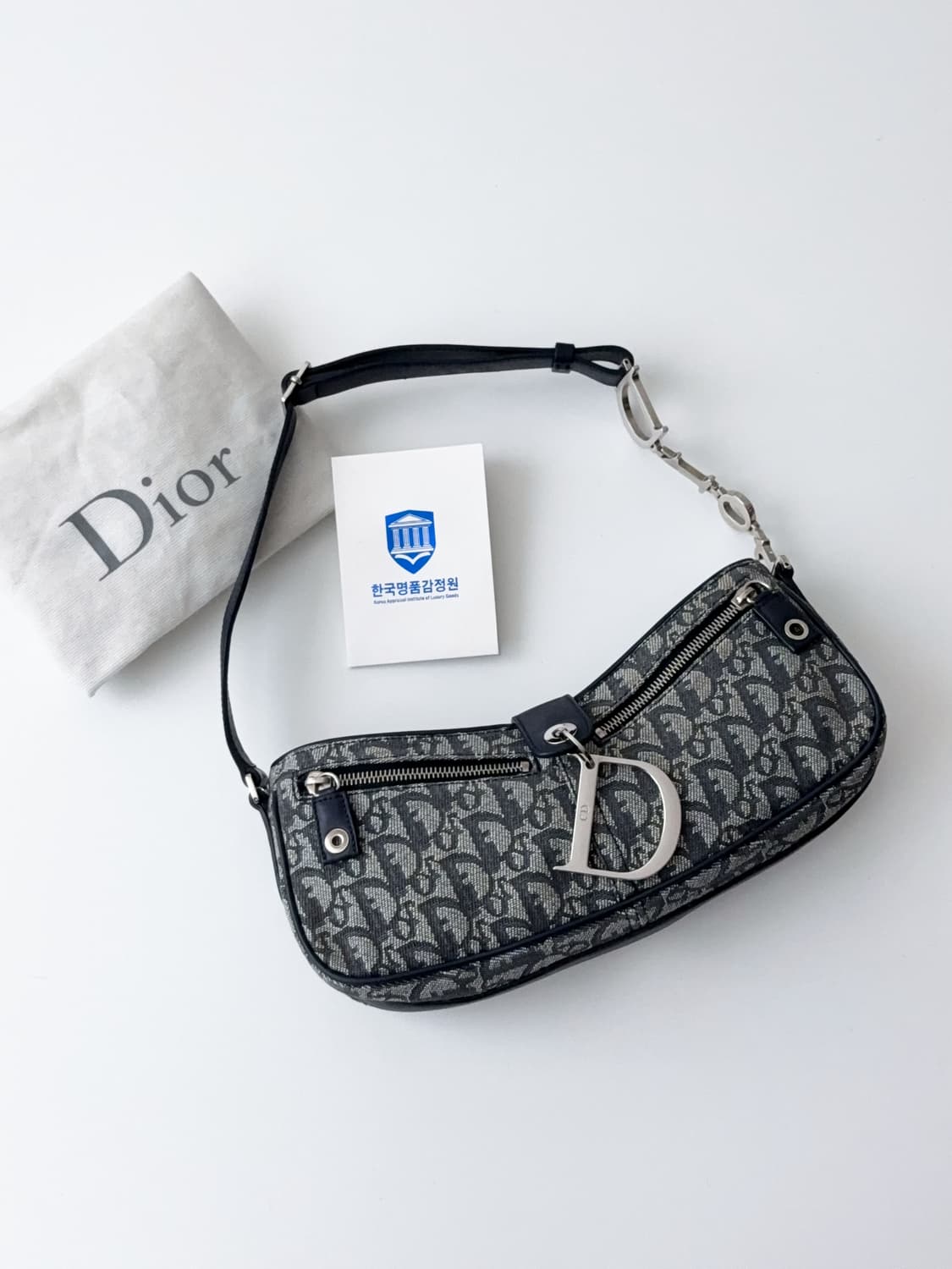 디올 오블리크 D링 로고 숄더백 상품이미지1