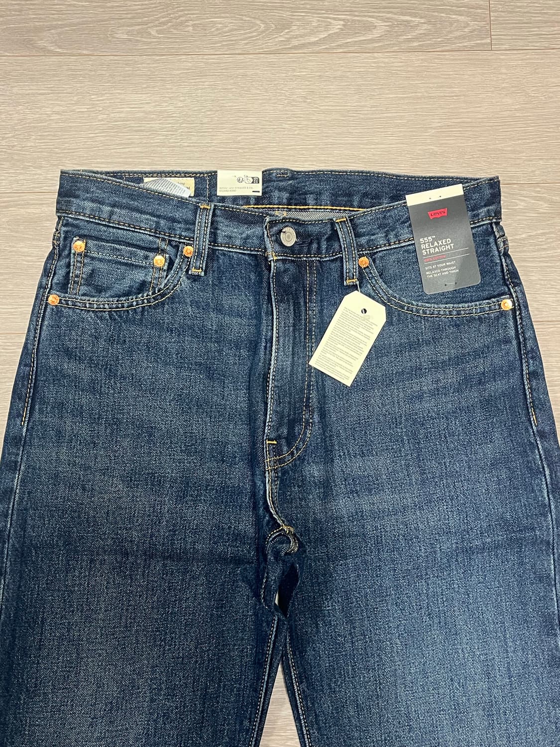 (새상품) 리바이스 555 릴렉스 스트레이트 데님 프리미엄 라인 청바지 상품이미지3