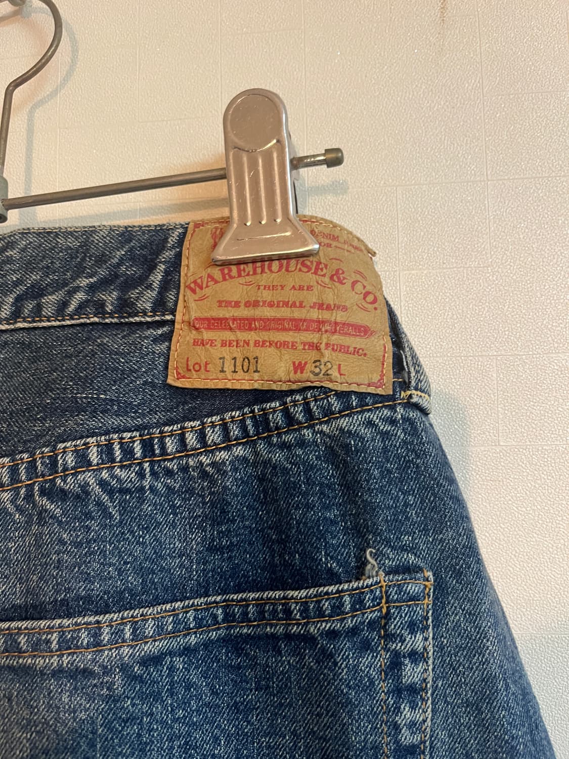 웨어하우스 1101 세컨드 핸드 32 사이즈 상품이미지3