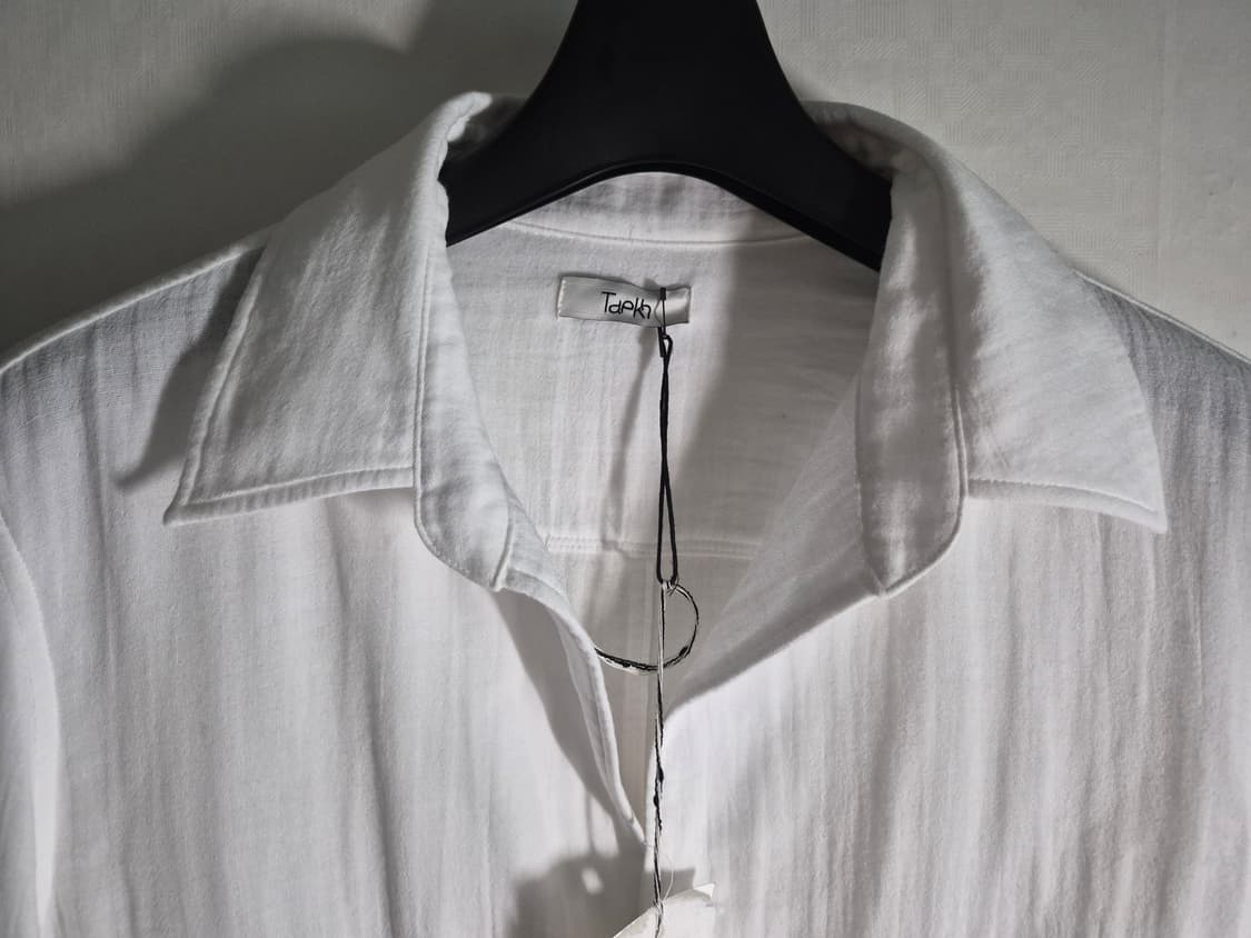 Double Gauze Shirt Jacket _ White 상품이미지7