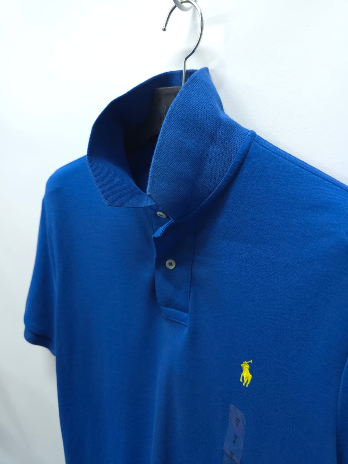 폴로랄프로렌 남여공용 블루 옐로우포니 반팔 카라티 (S/P 사이즈) 상품이미지9