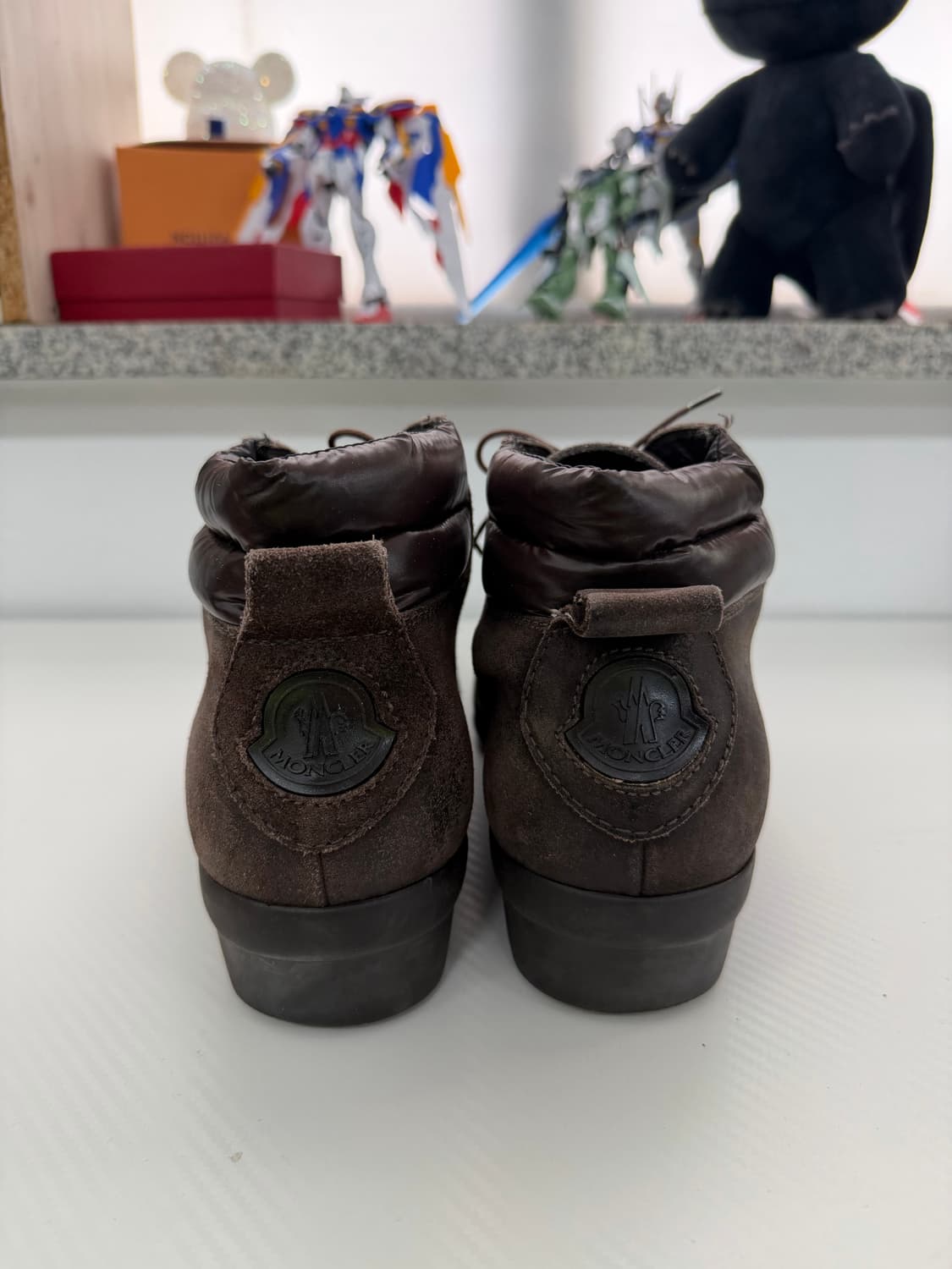 정품) 몽클레어 남성 스웨이드 부츠 워커 42 상품이미지5