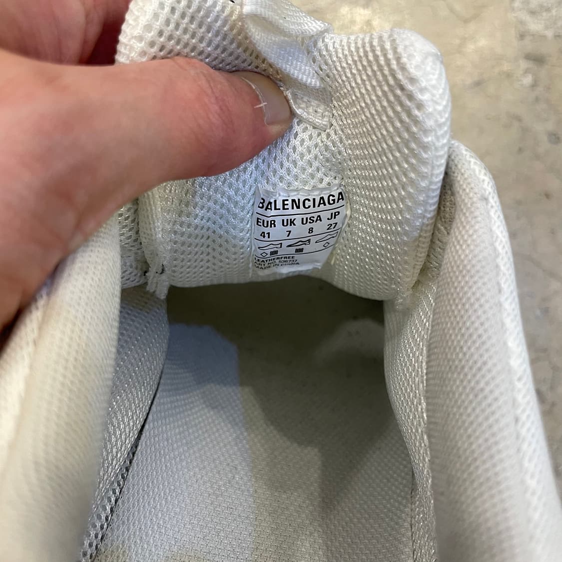  발렌시아가 트리플s 매쉬 스니커즈 상품이미지10