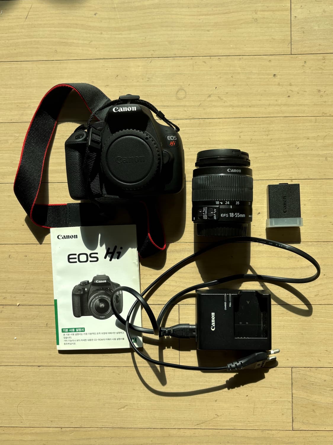 캐논 EOS Hi DSLR 카메라 +18-55mm 렌즈 상품이미지3