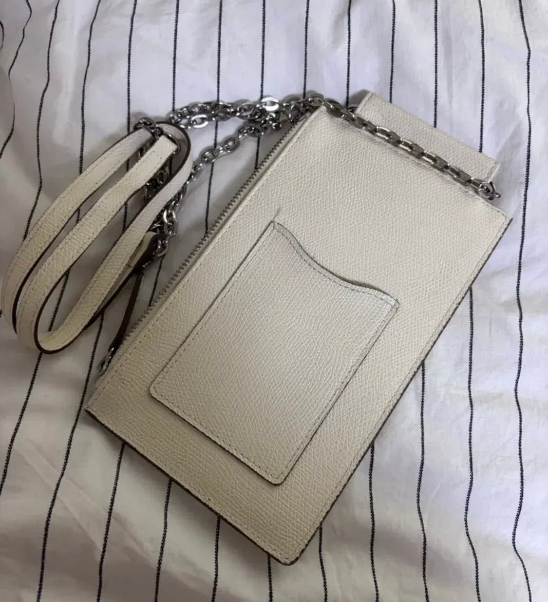 러브참 핸드폰 지갑 크로스 미니백 아이보리 상품이미지3