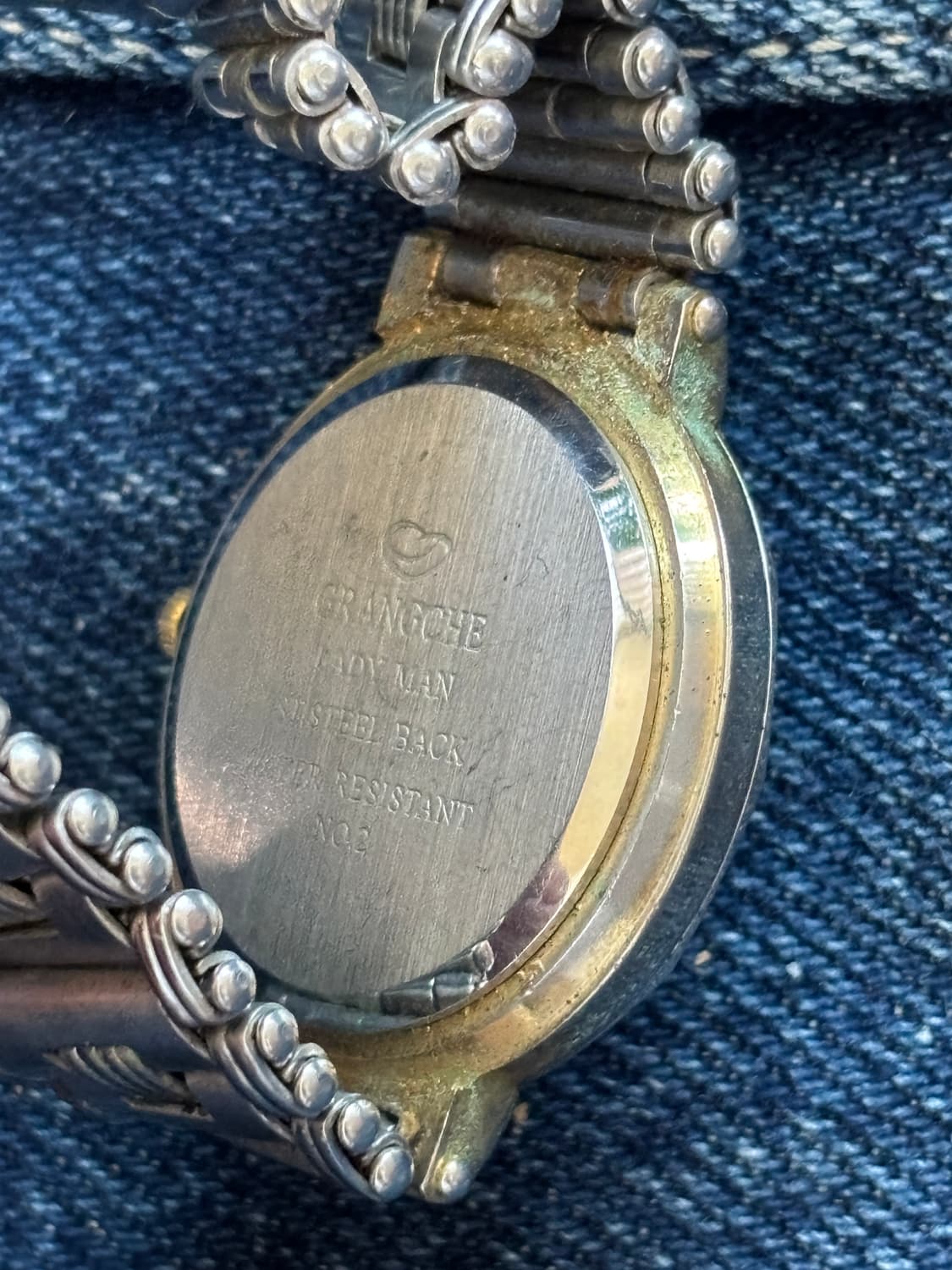 vintage grangche lady man metal watch 상품이미지6