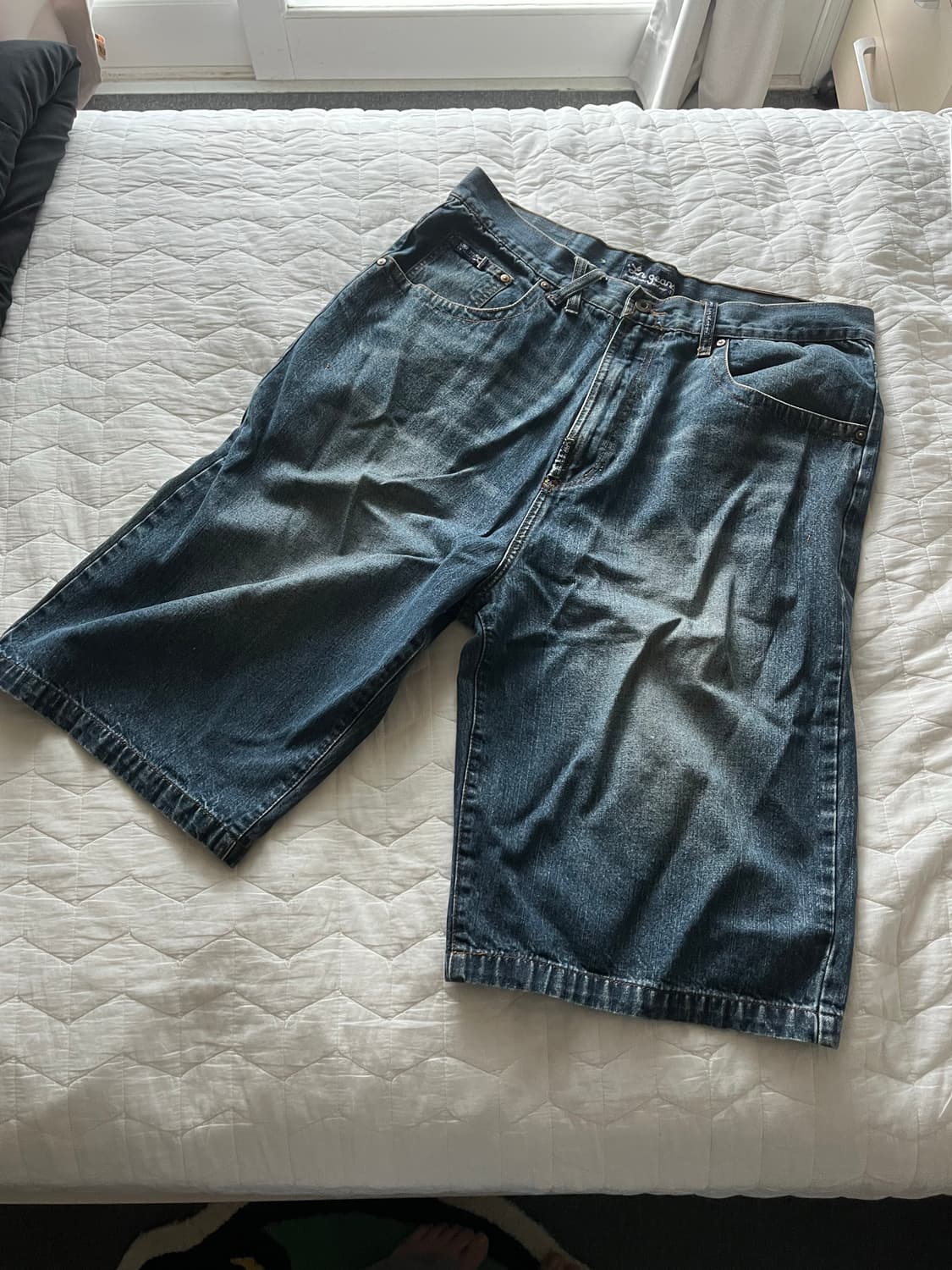 빈티지 카고 팬츠 반바지 중청 상품이미지1