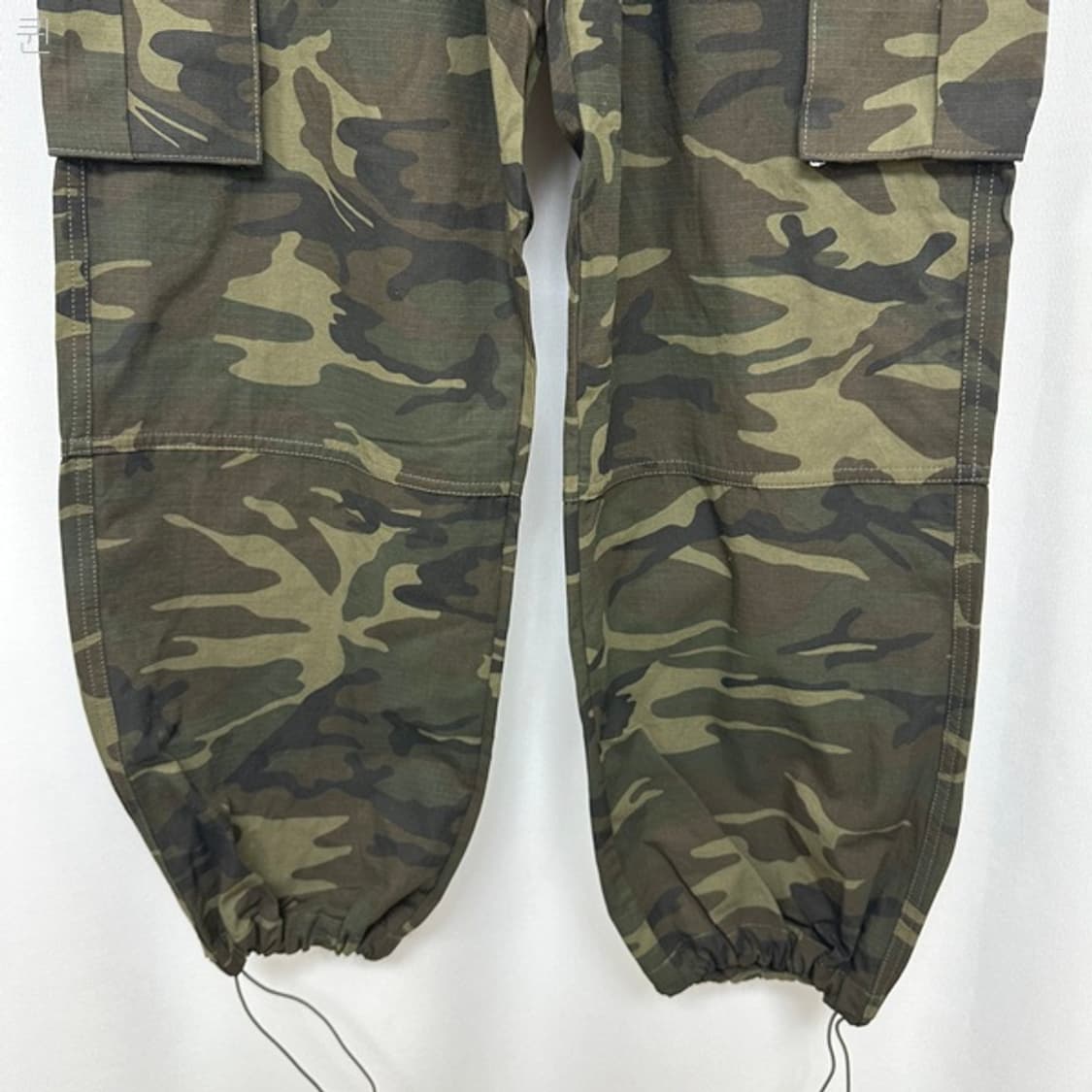 TAKEASY 남자 밀리터리 카고 밴딩바지 S (26-32인치정도) 상품이미지3