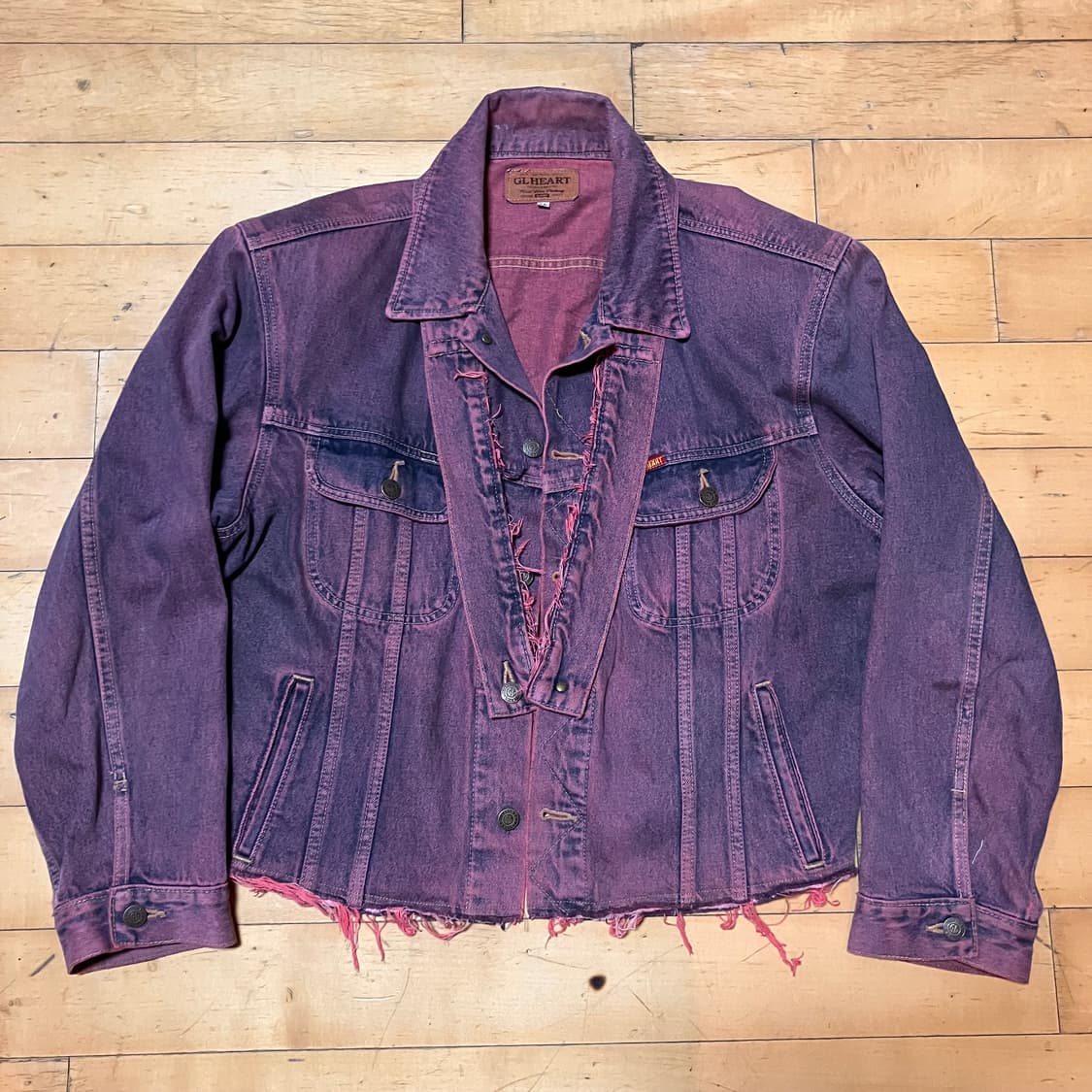 Japanese 데님 리메이크 90s 퍼플레드 셋업 levi‘s 상품이미지2