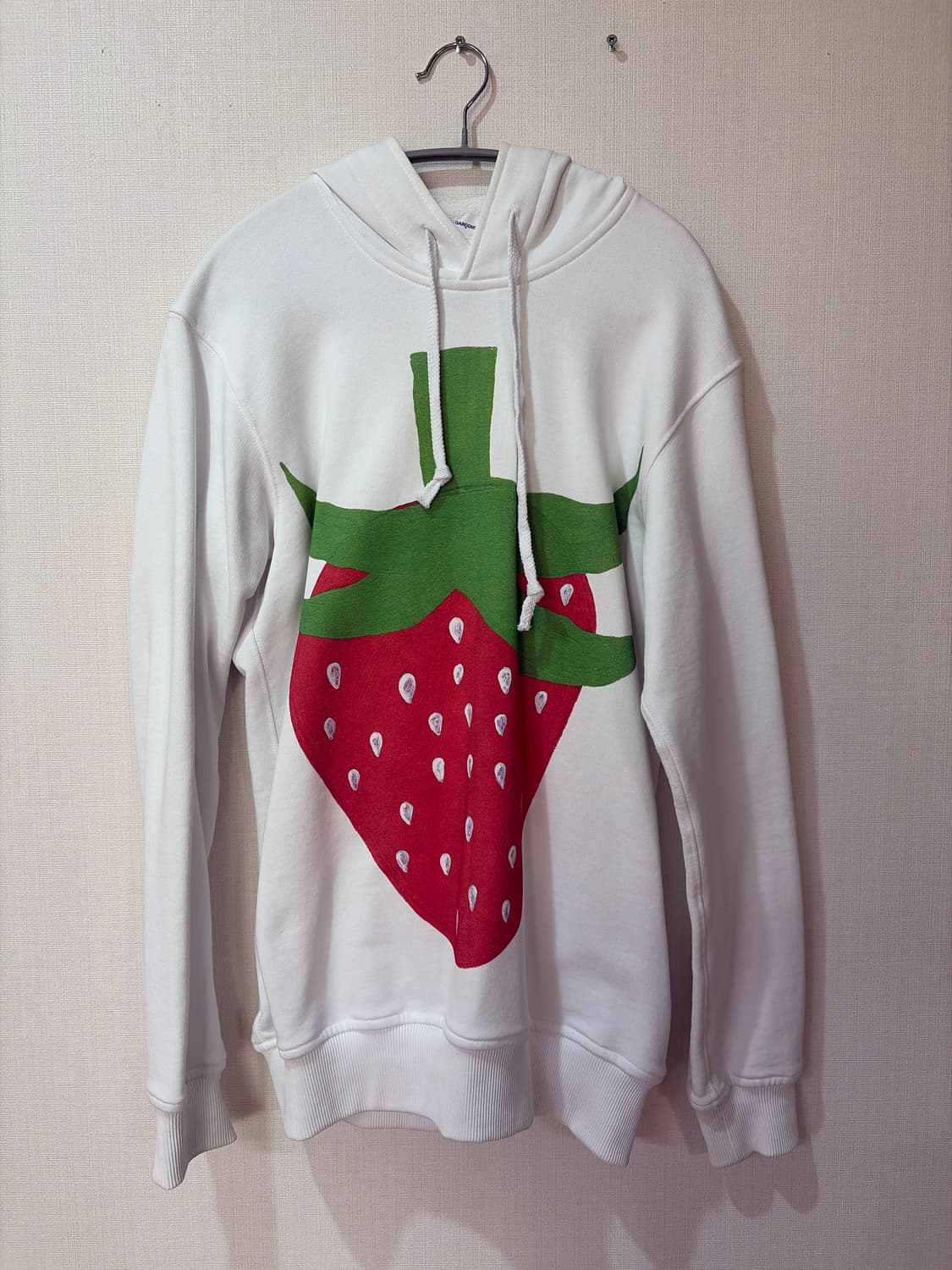 COMME des GARCONS SHIRT 스트로베리 프린팅 후드 상품이미지2