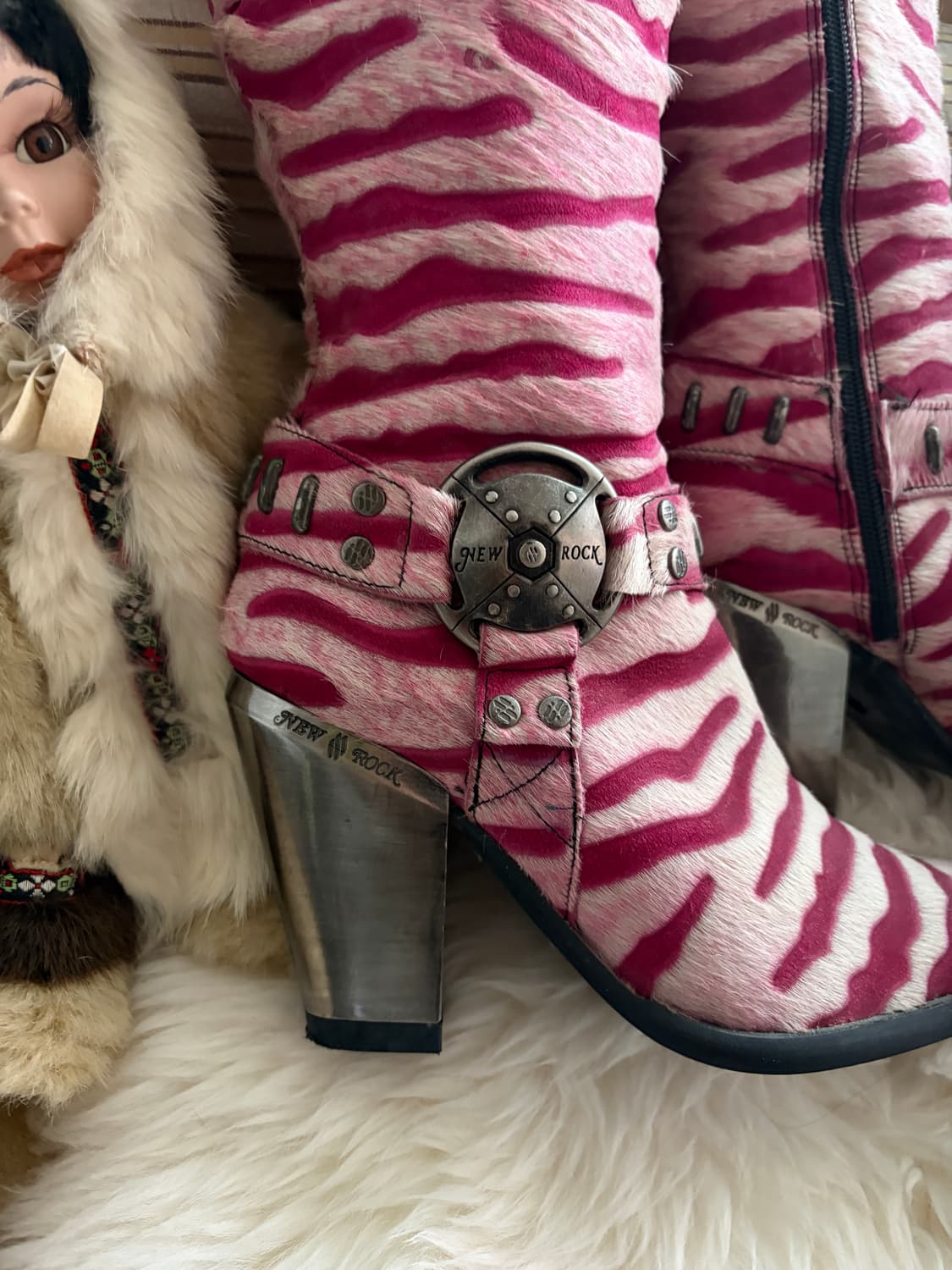 뉴락 지브라 송치 웨스턴부츠힐 250 상품이미지5