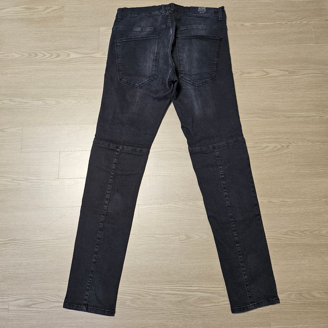 자라(ZARA) 데님 바이커 블랙 상품이미지2