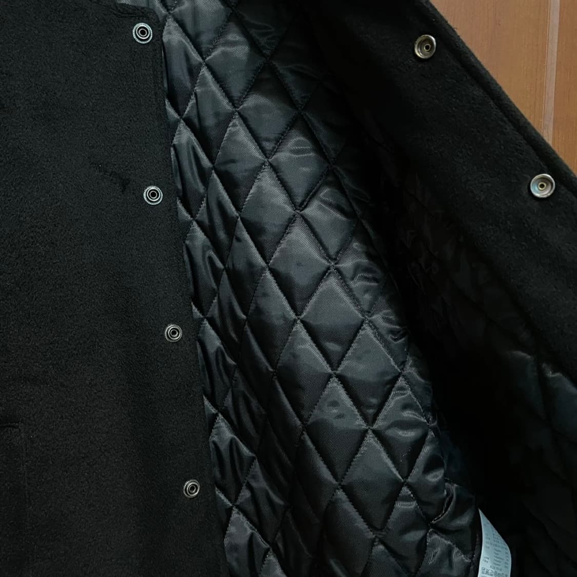 노매뉴얼 테일러 바시티 자켓 블랙 M 상품이미지2