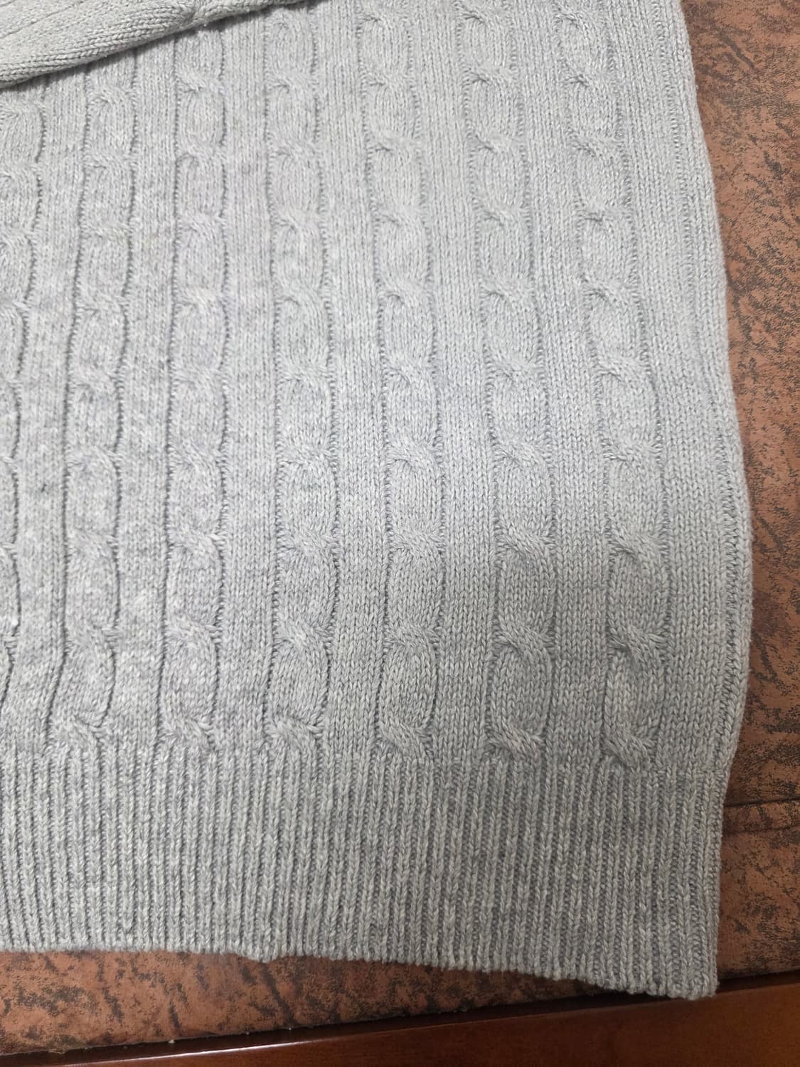 테이크이지 오버핏 케이블 니트 M 상품이미지4