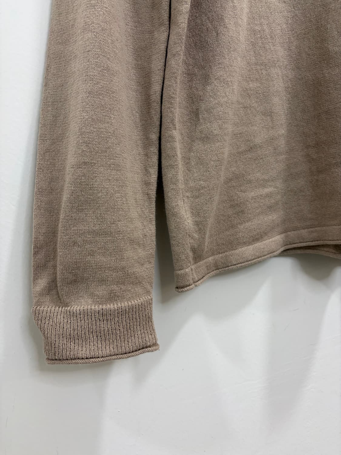 스톤아일랜드 베이지 크루넥 니트 상품이미지7