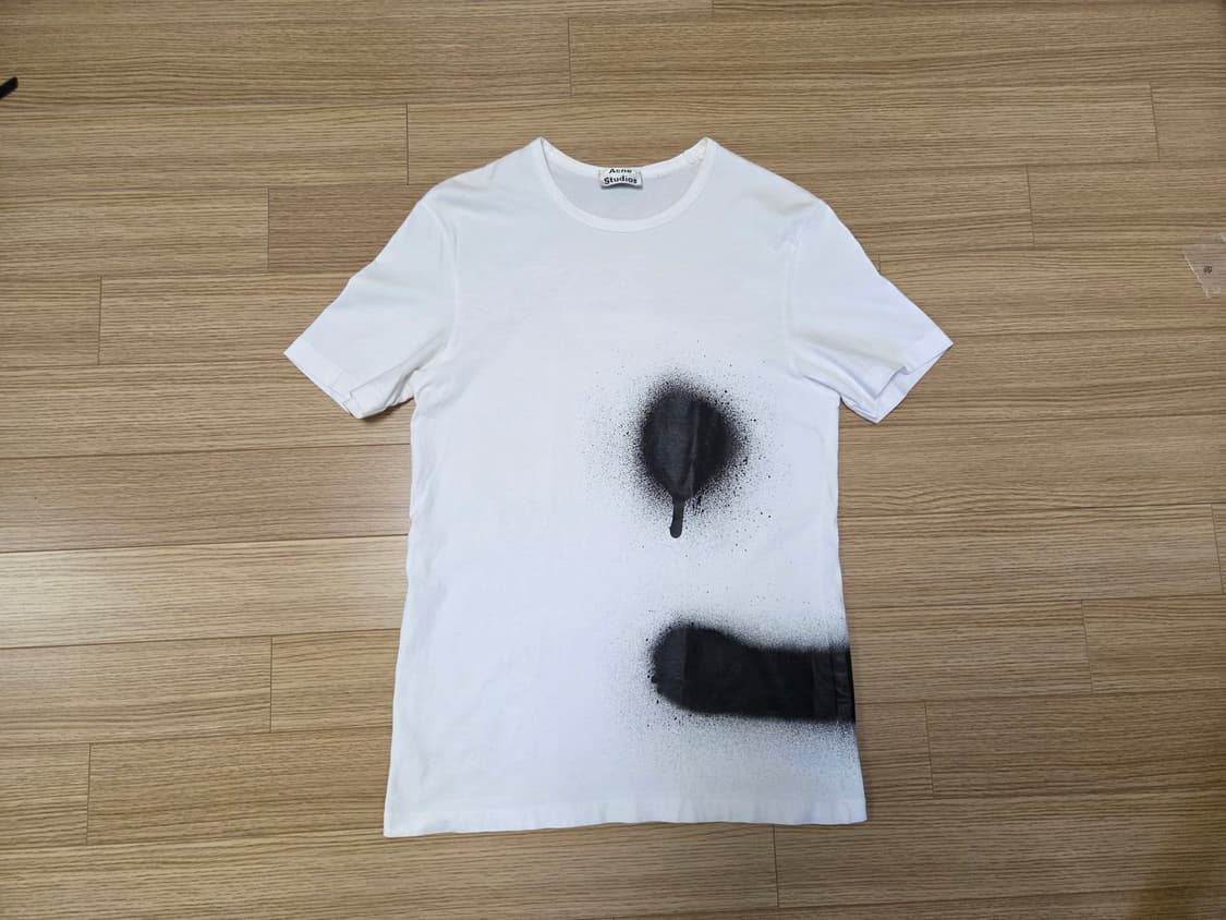 Acne Studios 아크네 스프레이 페인팅 크루넥 반팔 티셔츠 상품이미지1
