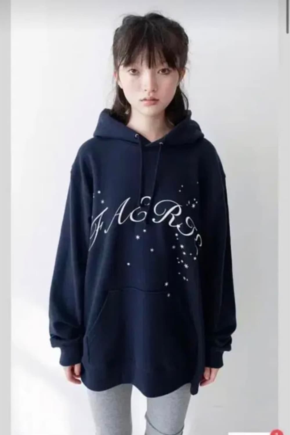 샵페어리 다이스 후드티 네이비 상품이미지1